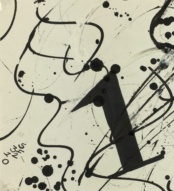 Black & White Modern Original Art - Numerical, Modern, 2000s