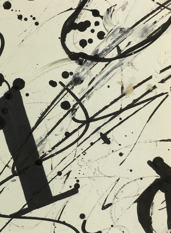 Black & White Modern Original Art - Numerical, Modern, 2000s
