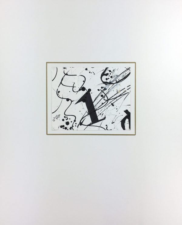 Black & White Modern Original Art - Numerical, Modern, 2000s
