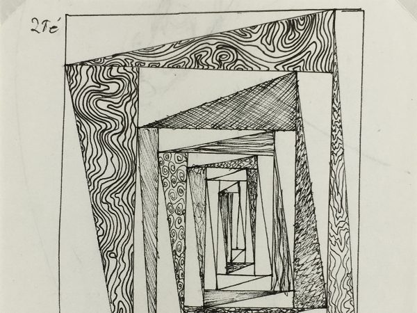 Black & White Modern Original Art - Melancolia, Irving Ambriz, 2012