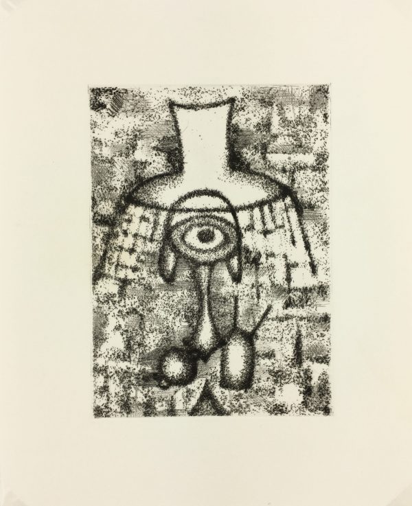 Black & White Modern Original Art - Otherworldly, Grangié, French, c.1960