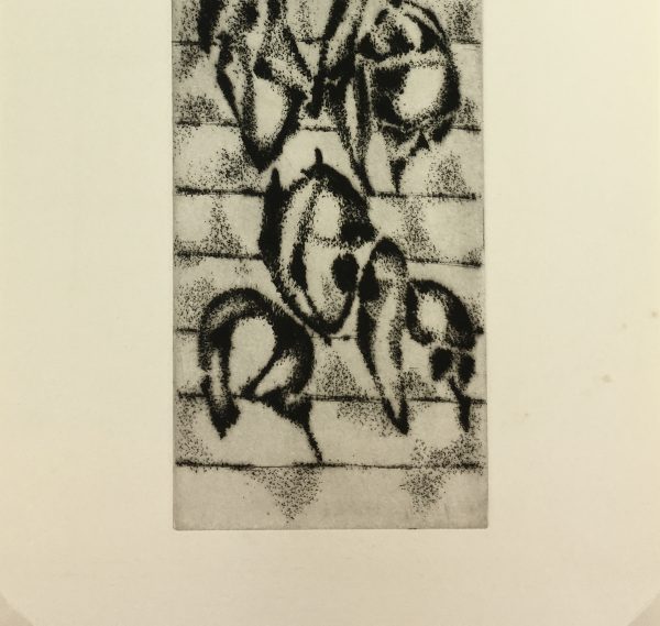 Black & White Modern Original Art - Otherworldly, Grangié, French, c.1960