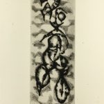 Black & White Modern Original Art - Otherworldly, Grangié, French, c.1960