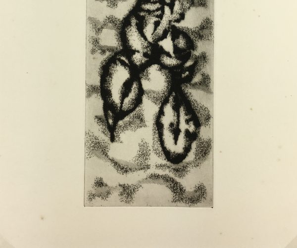 Black & White Modern Original Art - Otherworldly, Grangié, French, c.1960