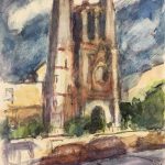 Churches & Chapels Original Art - Cathedral, Zymek, 1993