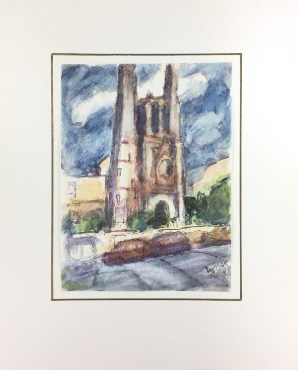 Churches & Chapels Original Art - Cathedral, Zymek, 1993