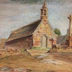 Churches & Chapels Original Art - Trebeuzden, G. Lefèvre, c.1920