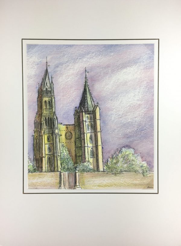 Churches & Chapels Original Art - Church, Fischer, c.1960