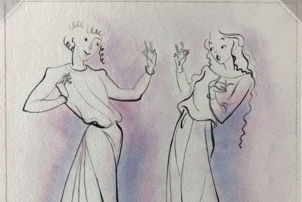 Dance Original Art - Dance, Belgium, c.1930
