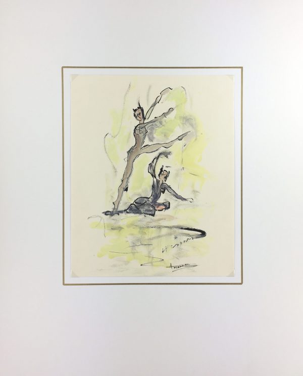 Dance Original Art - Danseurs, Hozamme, c.1950