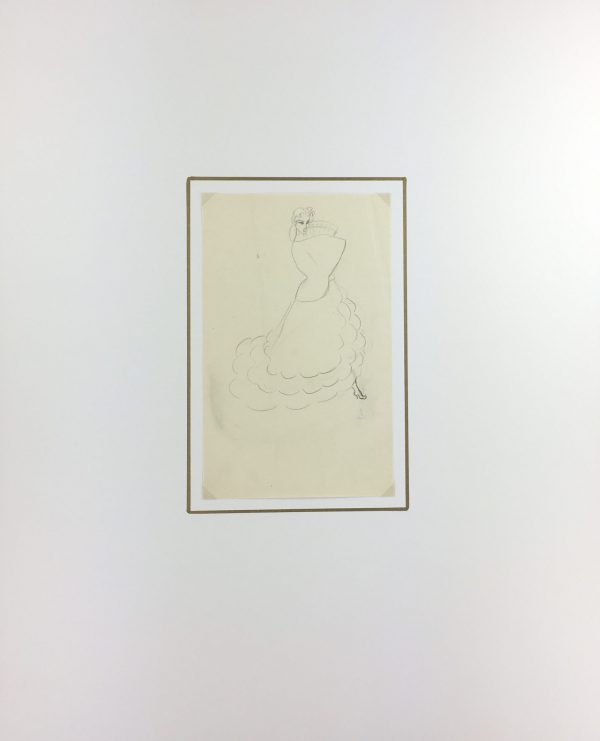 Dance Original Art - Pencil - Dance, 1950