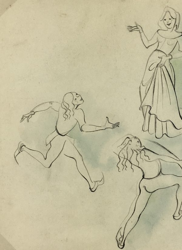 Dance Original Art - Dance, Belgium, c.1930