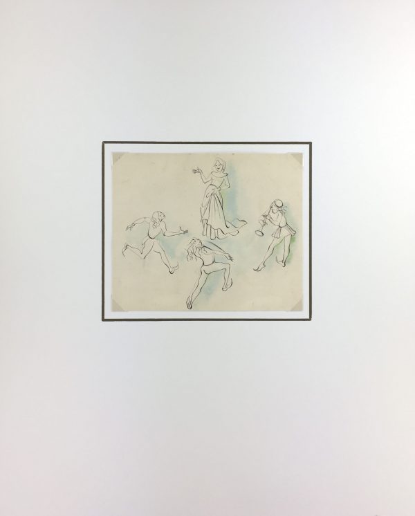 Dance Original Art - Dance, Belgium, c.1930