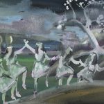 Dance Original Art - Dancing, Gisele Tanahias, c.1975