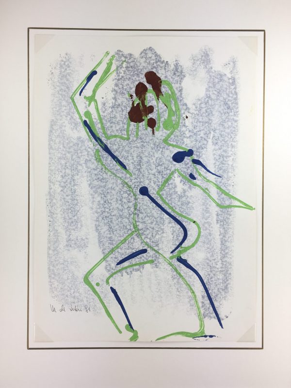 Dance Original Art - Dancer, Michel de Diferi, 1981
