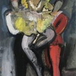 Dance Original Art - Pas de Trois, Jean Toth, c.1960