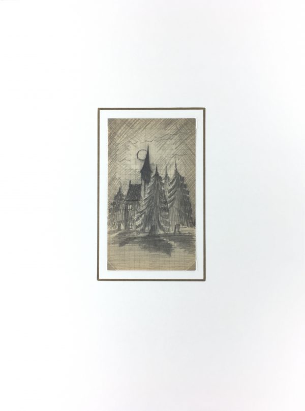 Nature Drawings Original Art - Landscape, Gabriel Spat, c.1930