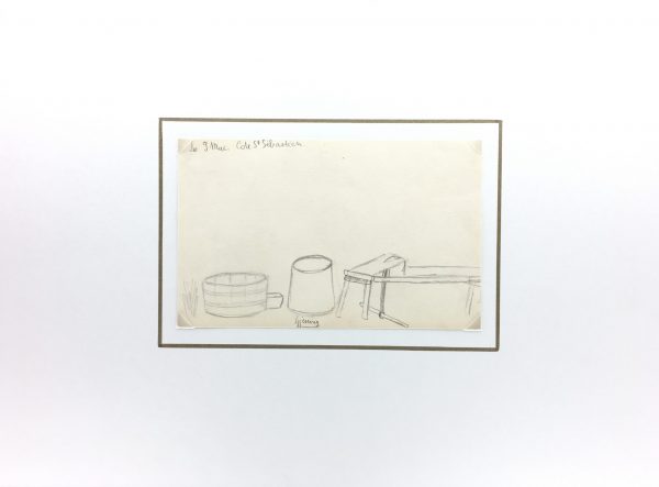Drawings Original Art - St. Sebastien, G. Jessing, c.1920