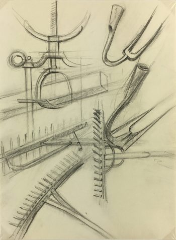 Drawings Original Art - Drawing - Tools, c.1970