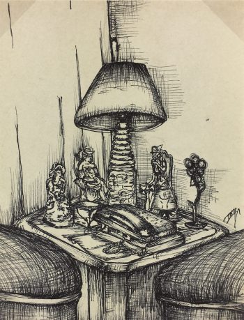 Drawings Original Art - Study, Rodrigo Crenier (Mer), 2012