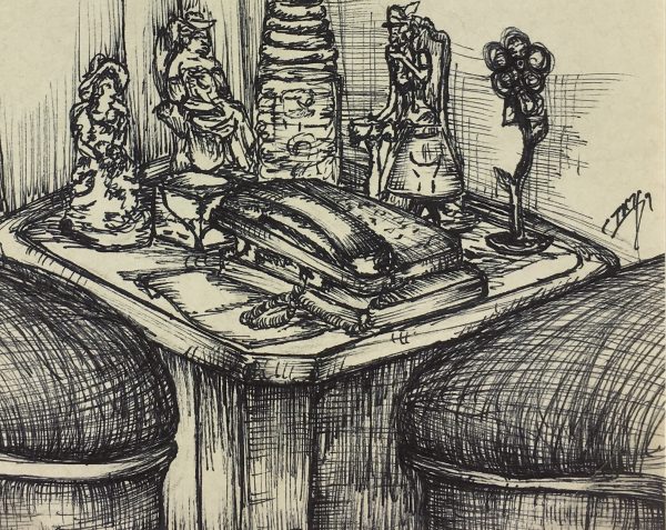 Drawings Original Art - Study, Rodrigo Crenier (Mer), 2012