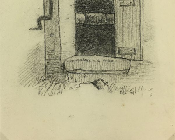 Drawings Original Art - Pencil - Well, c.1930