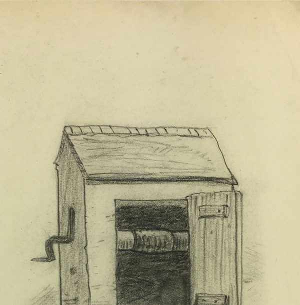 Drawings Original Art - Pencil - Well, c.1930