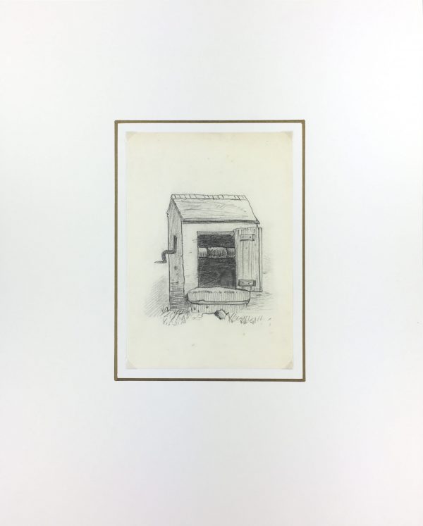 Drawings Original Art - Pencil - Well, c.1930