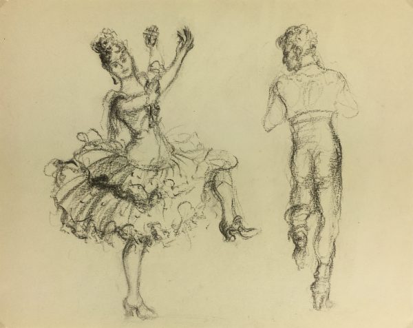 Spain Original Art - Flamenco, Spain, c.1960