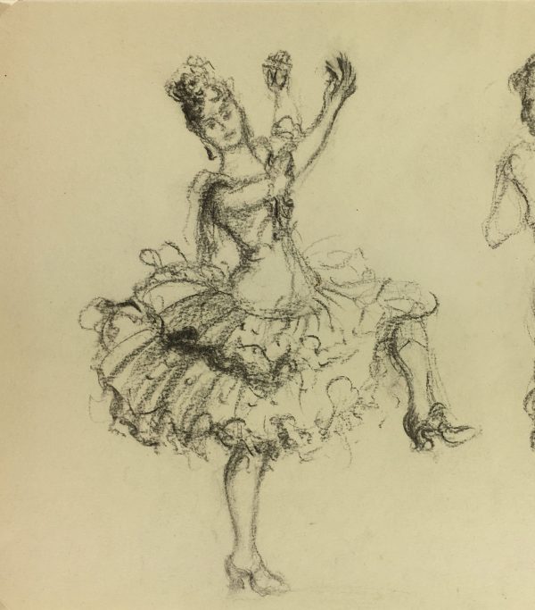 Spain Original Art - Flamenco, Spain, c.1960