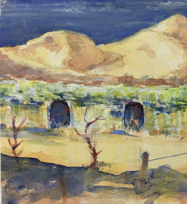 Spain Original Art - Mallorca , John Rendell, 1991