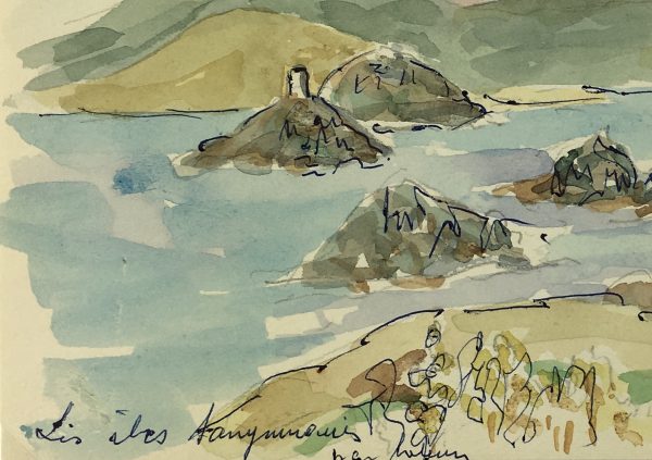 Europe Original Art - The Mediterranean isles, C.1950