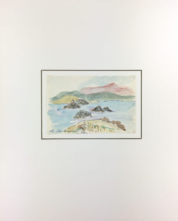Europe Original Art - The Mediterranean isles, C.1950