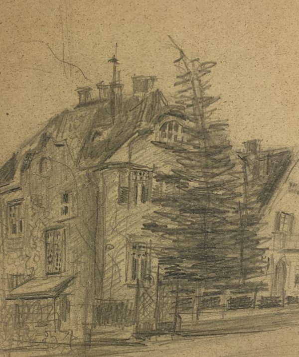 Europe Original Art - Vienna (Wien), Signed, 1943