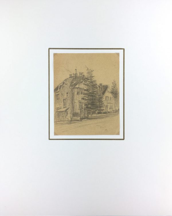 Europe Original Art - Vienna (Wien), Signed, 1943