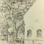 Europe Original Art - Pen & Ink - Freiham, 1993