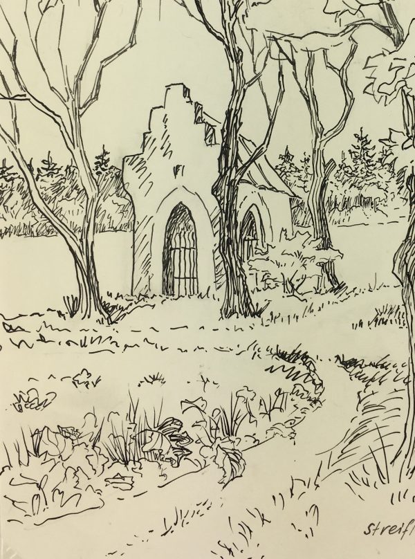 Europe Original Art - Pen & Ink - Streilach, 1991
