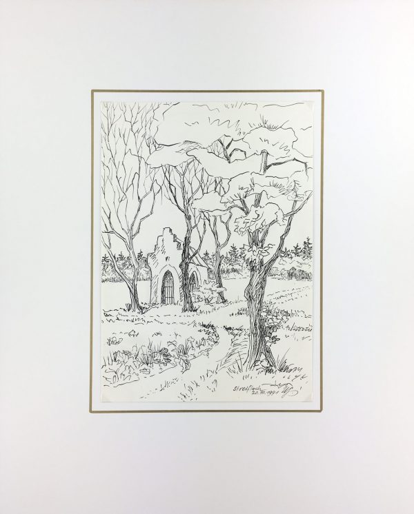 Europe Original Art - Pen & Ink - Streilach, 1991
