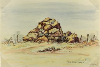 Europe Original Art - The Boundary, (English), 1980
