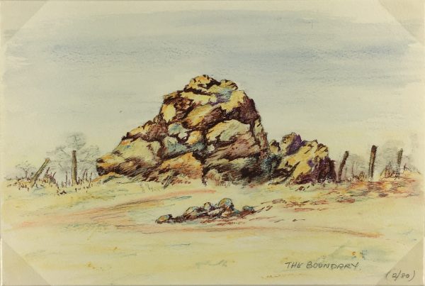 Europe Original Art - The Boundary, (English), 1980