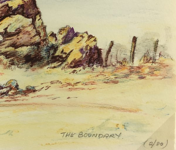 Europe Original Art - The Boundary, (English), 1980