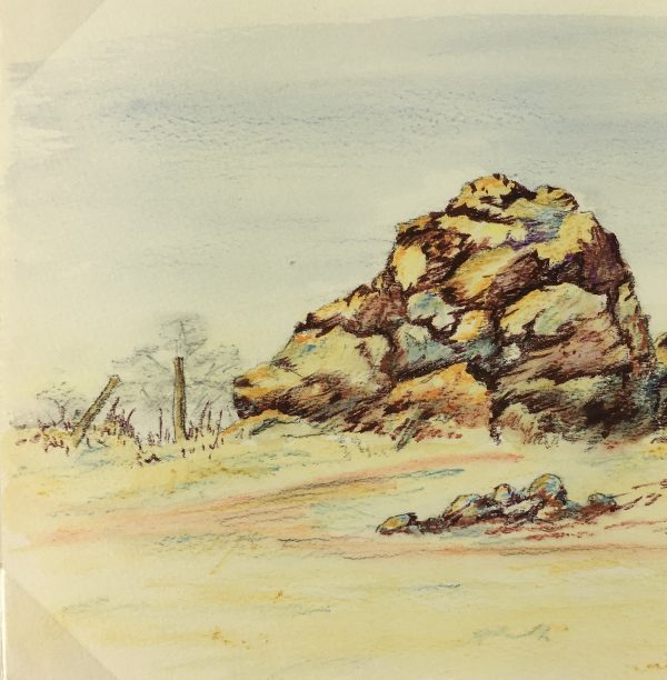 Europe Original Art - The Boundary, (English), 1980