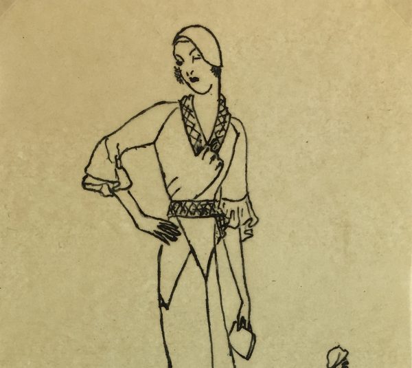 Fashion Original Art - French Fashion, c.1930
