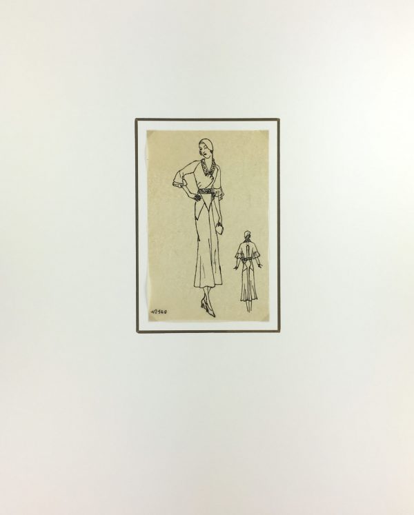 Fashion Original Art - French Fashion, c.1930