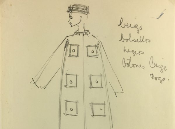 Fashion Original Art - Haute Couture, Matta Fashion House, c.1960