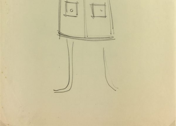 Fashion Original Art - Haute Couture, Matta Fashion House, c.1960