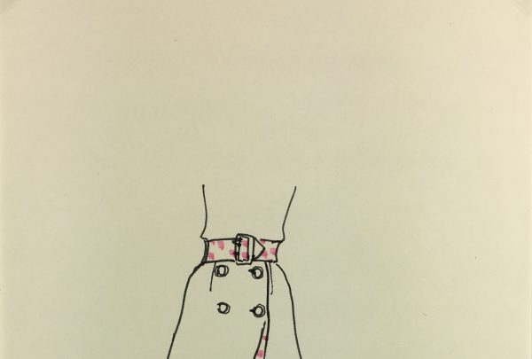 Fashion Original Art - Fashion Sketch, RL Simon,