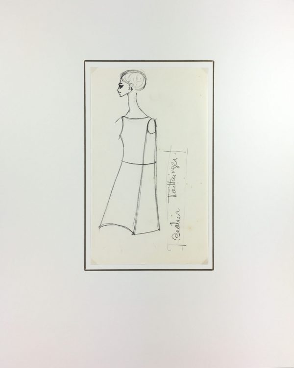 Fashion Original Art - Haute Couture, Matta Fashion House, c.1960