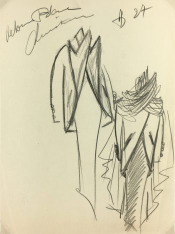 Fashion Original Art - Haute Couture, Willy, c.1960