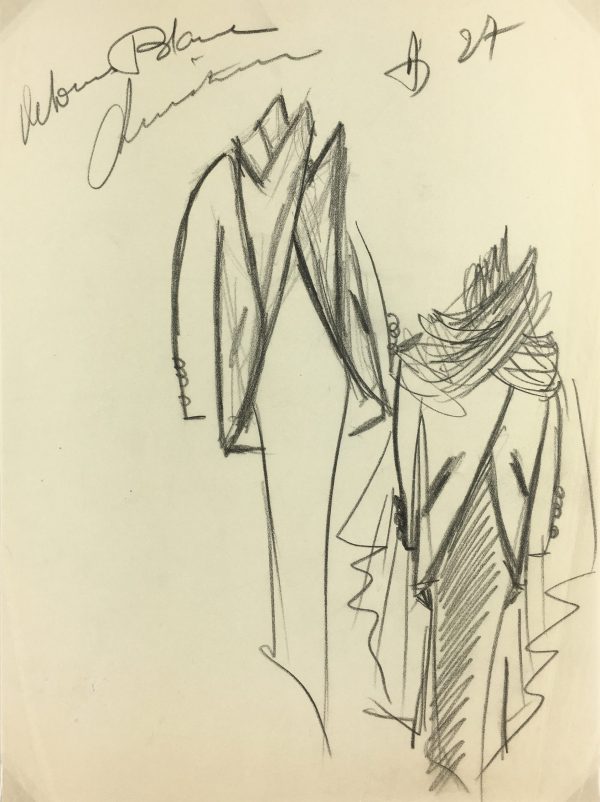 Fashion Original Art - Haute Couture, Willy, c.1960